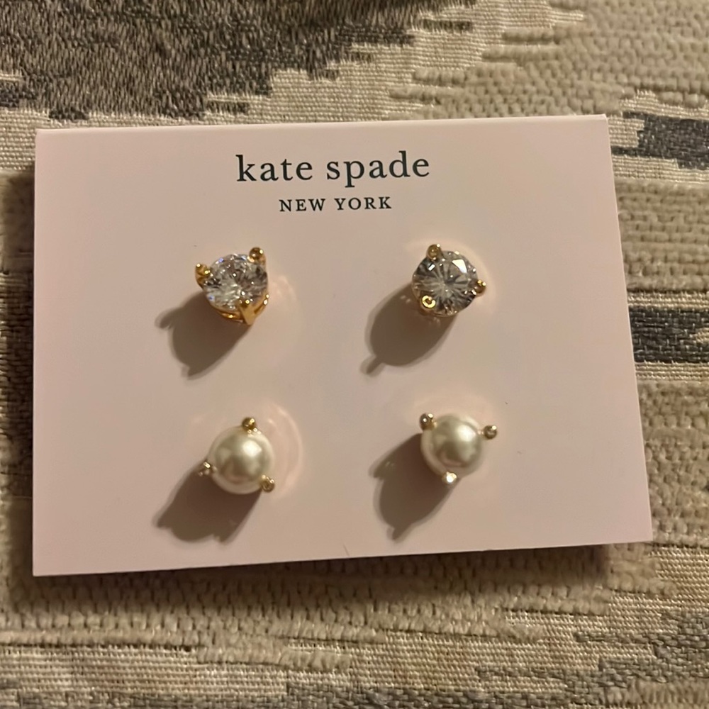 Never worn kate spade earrings